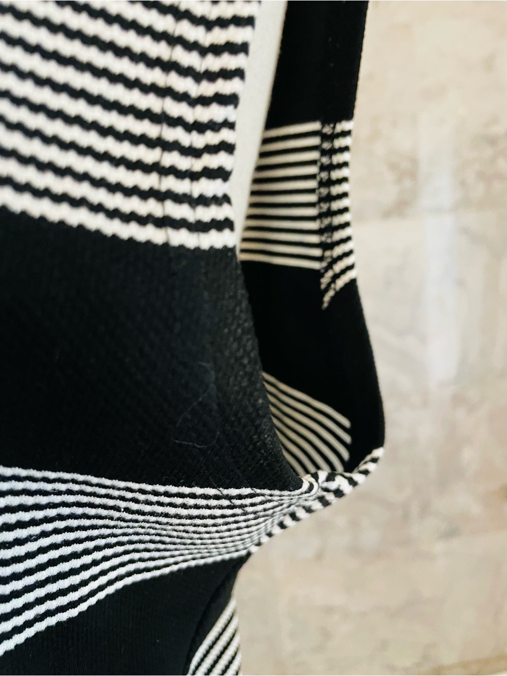 Bishop + Young Pique Striped Crew-Neck Sleeveless Top - Picture 5 of 9